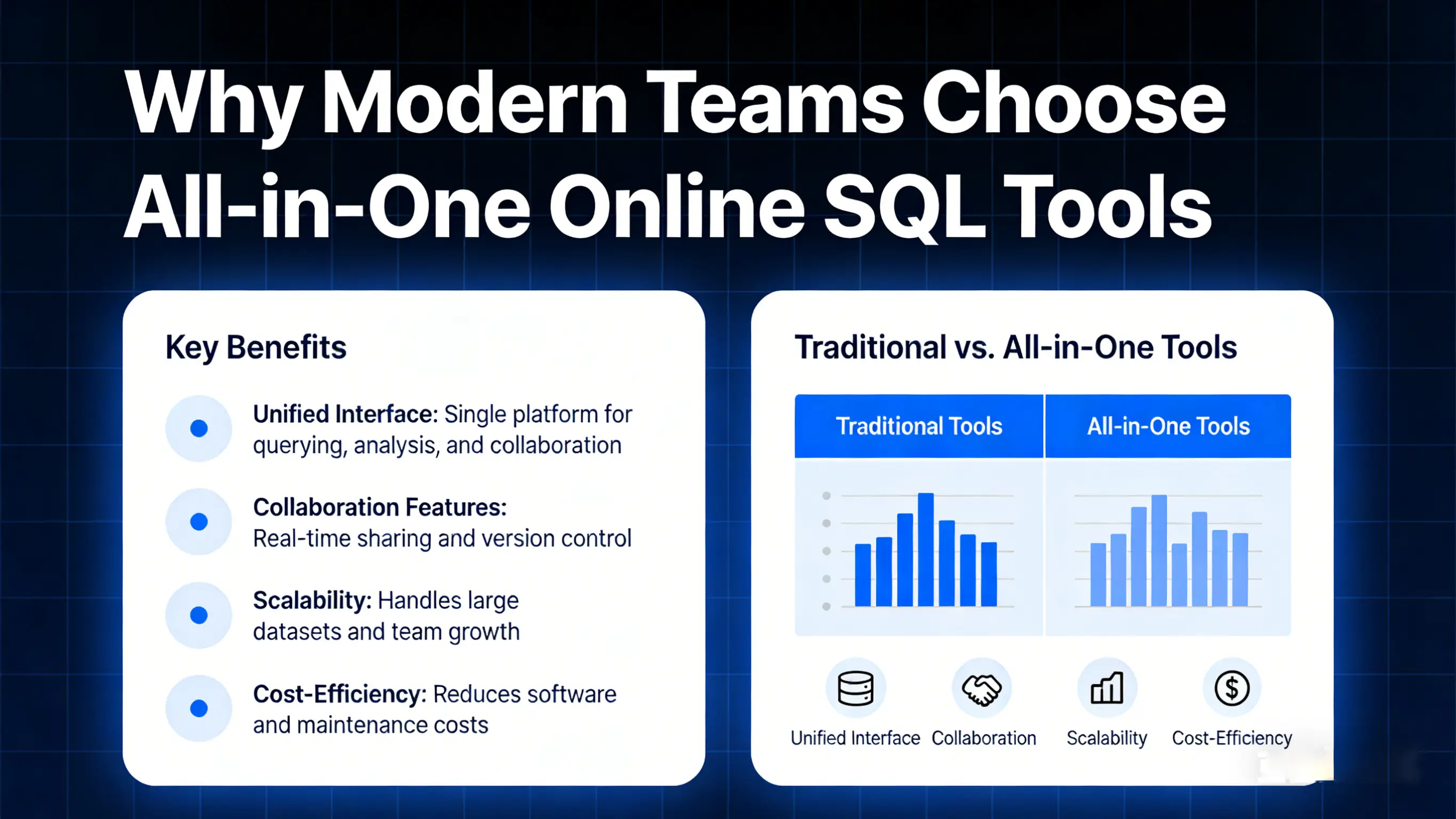 Online SQL Tools workflow overview